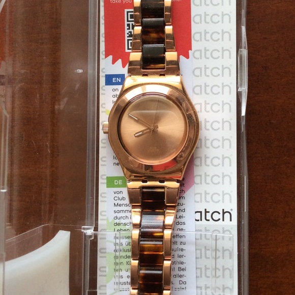 Swatch Accessories - Swatch Women’s Rosegold Watch